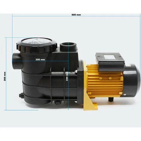 HELLOSHOP26 Pompe De Piscine - Filtre 14500l/h 750W Circulation 2 HELLOSHOP26 Pompe De Piscine - Filtre 14500l/h 750W Circulation – Image 2