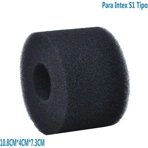 SUNFLOWER 4 Pièces Éponge Filtrante Type S1, Cartouche De Filtre En Mousse, Mousse Pour Filtre Piscine, Réutilisables Et Lavables, Filtre En Mousse Pour Spa, Piscine, Jacuzzi Noir 108*73mm 2 SUNFLOWER 4 Pièces Éponge Filtrante Type S1, Cartouche De Filtre En Mousse, Mousse Pour Filtre Piscine, Réutilisables Et Lavables, Filtre En Mousse Pour Spa, Piscine, Jacuzzi Noir 108*73mm – Image 2