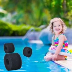 SUNFLOWER 4 Pièces Éponge Filtrante Type S1, Cartouche De Filtre En Mousse, Mousse Pour Filtre Piscine, Réutilisables Et Lavables, Filtre En Mousse Pour Spa, Piscine, Jacuzzi Noir 108*73mm 9 SUNFLOWER 4 Pièces Éponge Filtrante Type S1, Cartouche De Filtre En Mousse, Mousse Pour Filtre Piscine, Réutilisables Et Lavables, Filtre En Mousse Pour Spa, Piscine, Jacuzzi Noir 108*73mm -Accessoire Piscine 41545535 5