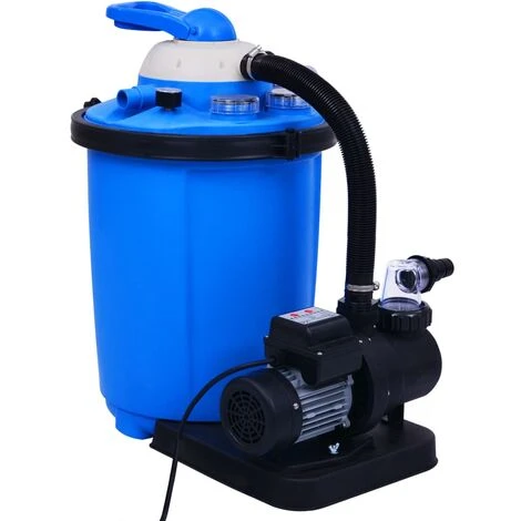 HAPPYSHOPPING Pompe De Filtration A Sable Avec Minuterie 550 W 50 L 3 HAPPYSHOPPING Pompe De Filtration A Sable Avec Minuterie 550 W 50 L – Image 3
