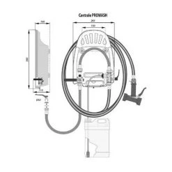 Centrale D'hygiène Et De Désinfection Seko Lefranc Bosi, Centrale 1 Produit, 15 M -Accessoire Piscine 4186704 5