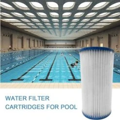 Cartouches De Filtration Intex Pour Filtre Betterlife，S'adapter à Intex Type A/C，Bleu, 1 Unité (Lot De 2) -Accessoire Piscine 42438176 4
