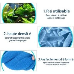 BARES Cartouches De Filtre Type S1 Pour Jacuzzi Intex 29001 E Pure Spa, Éponge Filtrante Type S1,Filtre En Mousse à Cartouche éponge Lavable Pour Piscines,Jardin Extérieur.((8) -Accessoire Piscine 42948546 4