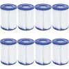 BEARSU Lot De 8 Filtres De Piscine Compatibles Avec Bestway Cartridge II, Filtre De Rechange Pour Jacuzzi Lay Z Spa