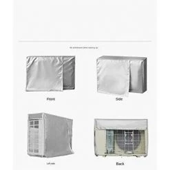 Housse Pour Pompe De Piscine, Climatiseur Exterieur Plus épaisse Couverture Imperméable De Climatiseur De Couverture Pour Unités Extérieures 75*26*57cm Fontainebleau -Accessoire Piscine 43555493 4