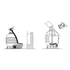 HAYWARD Filtre Pro Top Série Hi 6 M³/h Ø400 -Accessoire Piscine 45425484 3