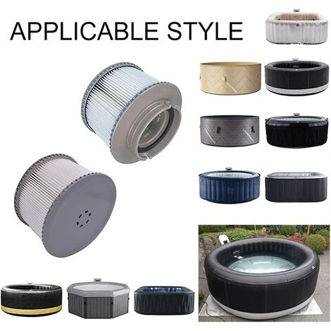 Filtres Pour Macaron, Cartouche Filtrante De Remplacement Pour , Cartouche Filtrante Pompe 2 Pack Convient Aux Modèles MSPA Cartouche Filtrante 3 Filtres Pour Macaron, Cartouche Filtrante De Remplacement Pour , Cartouche Filtrante Pompe 2 Pack Convient Aux Modèles MSPA Cartouche Filtrante – Image 3