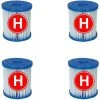 READCLY Générique 4 Cartouches De Filtration  Pour Filtre Piscine -  Type H