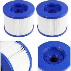 READCLY Lot De 2/4 / 6 Cartouches Filtrantes De Remplacement Pour Spa/Tub, Cartouches De Filtres De Piscine Pour Aqua Spa/B Cool 2 / Be Spa/Ospazia/Hesperide/Sunbay/Water Health/Spark (2 PCS) -Accessoire Piscine 48335228 5