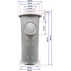 Panier Préfiltre Pompe Piscine Iris Espa -Accessoire Piscine 49196339 3