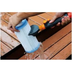 Peigne De Nettoyage De Cartouche Piscine Ou Spa - Jardiboutique - Noir -Accessoire Piscine 51742396 4