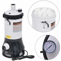 YOUTHUP Pompe Filtrante De Piscine Intex Bestway 185 W 4,4 M³/h - Multicolore