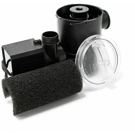 HELLOSHOP26 Pompe De Piscine 8500 Litres Par Heure Circulation 120 Watts Avec Filtre Eco 2 HELLOSHOP26 Pompe De Piscine 8500 Litres Par Heure Circulation 120 Watts Avec Filtre Eco – Image 2