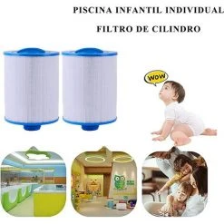 ELLE Baignoire SPA Acrylique Piscine Pour Enfants élément Filtrant élément Filtrant En Papier Au Lieu De PWW50L 6CH-940 -Accessoire Piscine 52833214 3