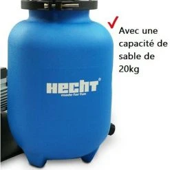 Hecht Jardin 302113 Système De Filtre à Sable(avec Pré-filtre) De Piscine 7 M3/h 450 W Capacité De Sable 20kg -Accessoire Piscine 53347069 2