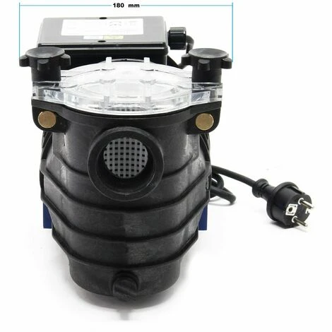HELLOSHOP26 Pompe De Piscine 370 Watts Débit 220l/min Pompe De Circulation 11 M Filtration Eau 5 HELLOSHOP26 Pompe De Piscine 370 Watts Débit 220l/min Pompe De Circulation 11 M Filtration Eau – Image 5