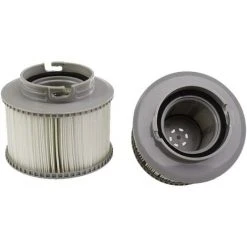 TINOR 2 Spa Filter Cartouches Pour MSpa, Cartouches Filtrantes De Remplacement De Filtres De Piscine Pour Baignoire,Spa,Piscine, Vous Donnant De L'eau Propre Et Fraîche（11*8.5cm） -Accessoire Piscine 53661709 5