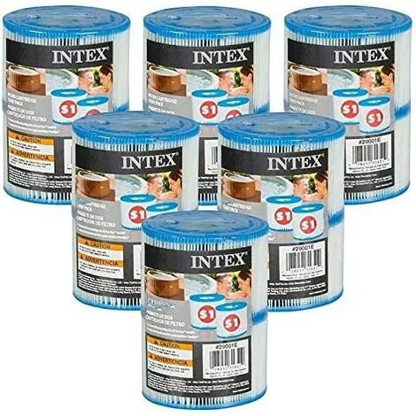 INTEX C INTEX 12 Cartouches Pure Spa (6 Lots De 2 Filtres) 1 INTEX C INTEX 12 Cartouches Pure Spa (6 Lots De 2 Filtres)