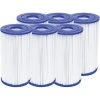 Lot De 6 Cartouches De Filtration Type III/A - Bestway - Blanc