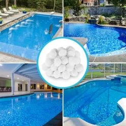 REGALI Boules De Filtre De Piscine 700g, Balles Filtrantes, Média Filtre à Fibres Pour Piscine Filtres à Sable Filtrage De L'eau, Alternative Pour De Sable Filtrant, Filtre Pour Piscine -Accessoire Piscine 53994366 3