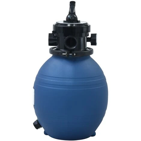 Hommoo Filtre A Sable Pour Piscine Avec Vanne 4 Positions Bleu 300 Mm 2 Hommoo Filtre A Sable Pour Piscine Avec Vanne 4 Positions Bleu 300 Mm – Image 2