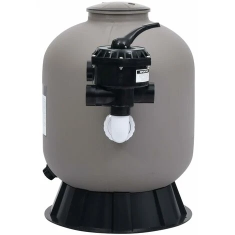Hommoo Filtre A Sable Pour Piscine Avec Vanne A 6 Voies Gris 3 Hommoo Filtre A Sable Pour Piscine Avec Vanne A 6 Voies Gris – Image 3