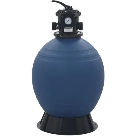 Hommoo Filtre A Sable Pour Piscine Avec Vanne 6 Positions Bleu 560 Mm 2 Hommoo Filtre A Sable Pour Piscine Avec Vanne 6 Positions Bleu 560 Mm – Image 2