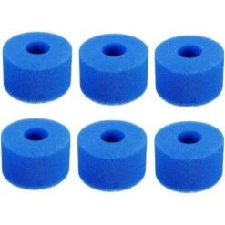 ILOVEMILAN Lot De 6 Cartouches Filtrantes Lavables Réutilisables S1 Bleu