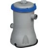 Lay-Z-Spa Bestway POMPE DE FILTRATION FLOWCLEAR - Cartouche Filtrante II - Pompe à Filtre à Cartouche - Bleu - Gris - 3,2 Cm - 1100 L - 14300 L - 220 - 240 V (58383)