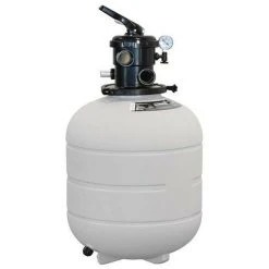 SUINGA Filtre De Piscine Millennium, Ø 480 Mm - Sorties 1½", Vanne De Sélection Supérieure Incluse.