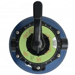 Topdeal Filtre à Sable Pour Piscine Avec Vanne 6 Positions Bleu 460 Mm FF91169_FR -Accessoire Piscine 54841186 5