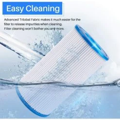 Filtre De Rechange Pour Type A Ou C, Compatible Avec Intex 29000E/59900E, Filtres De Piscine, évasions D'été Ou Vagues D'été Pour Piscines Hors Sol, Lot De 6， Fontainebleau -Accessoire Piscine 55255491 4