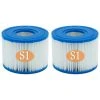 Cartouches De Piscine Type S1 Faciles à Installer 6filtres, Bleu， Fontainebleau