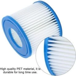 SUPERMARKET Pet Fine Fine FONDMANDIQUE Durable Piscine Piscine Piscine Piscine Partie Partie Partie Charge D'ACCESSOIRE,Superma,bleu,10*10*8cm -Accessoire Piscine 55279660 5