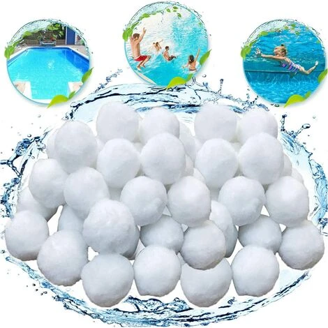 Ensoleillé Boule Filtrante De Piscine 700g, Filtre En Fibre 2 Ensoleillé Boule Filtrante De Piscine 700g, Filtre En Fibre – Image 2