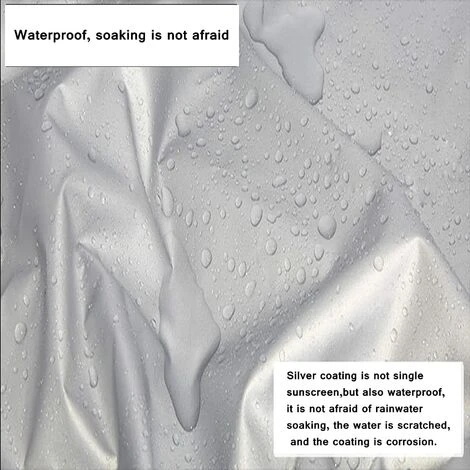 Housse Climatiseur Extérieur Couverture Etanche Climatiseur Housse Anti-poussière Pour La Maison, 94*40*73cm,Fontainebleau 2 Housse Climatiseur Extérieur Couverture Etanche Climatiseur Housse Anti-poussière Pour La Maison, 94*40*73cm,Fontainebleau – Image 2