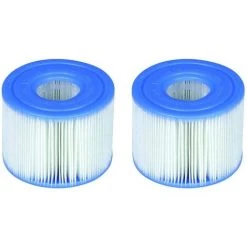 Intex 29001E Lot De 6 Cartouches De Piscine Type S1 Faciles à Installer (4 Filtres) | 2, 1 Paquet Bleu，Irisfr -Accessoire Piscine 55630719 3