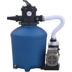 LITZEE Pompe Filtrante à Sable Avec Minuterie 530 W 10980 L/h # 6 LITZEE Pompe Filtrante à Sable Avec Minuterie 530 W 10980 L/h # -Accessoire Piscine 55637579 2