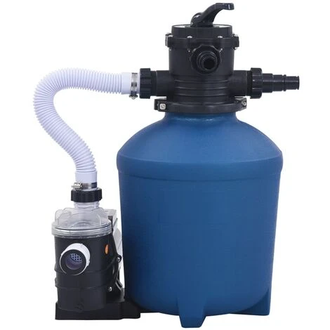 LITZEE Pompe Filtrante à Sable Avec Minuterie 530 W 10980 L/h # 3 LITZEE Pompe Filtrante à Sable Avec Minuterie 530 W 10980 L/h # – Image 3