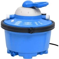 LITZEE Pompe De Filtration à Sable Bleu Et Noir 385x620x432mm 200W 25L # 6 LITZEE Pompe De Filtration à Sable Bleu Et Noir 385x620x432mm 200W 25L # -Accessoire Piscine 55637650 2