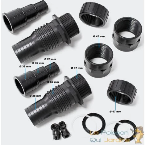 LE POISSON QUI JARDINE.FR Pompe Piscine De 10000 L/h ( 10 M3 ) - 80 W. Qualité Et Robustesse 4 LE POISSON QUI JARDINE.FR Pompe Piscine De 10000 L/h ( 10 M3 ) - 80 W. Qualité Et Robustesse – Image 4