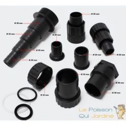 LE POISSON QUI JARDINE.FR Pompe Piscine De 9000 L/h - 140 W Avec Pré Filtre De Protection -Accessoire Piscine 5610290 4