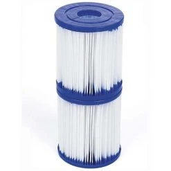 FLYME L'élément Filtrant De La Pompe De Filtre De Piscine Convient Aux Accessoires De Filtre Bestway I Et Est Compatible Avec La Pompe De Filtre 300 330 (2 Pièces)