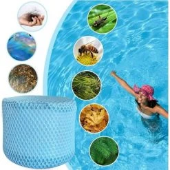READCLY Lot De 2 Filets De Protection Compatibles Avec Mspa Le Filtre De Spa, Couvercle En Maille Pour Mspa 90 Filtre De Rechange Plis -Accessoire Piscine 56690945 3