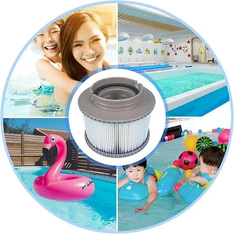 LONGZIMING 2 Pièces Cartouches De Filtres De Piscine Pour Filtre Spa, Pompe à Cartouche Filtrante Pour MSPA FD2089 Remplacement Des Filtres Pour Piscine, Traitement Hot Sub Et Spas 3 LONGZIMING 2 Pièces Cartouches De Filtres De Piscine Pour Filtre Spa, Pompe à Cartouche Filtrante Pour MSPA FD2089 Remplacement Des Filtres Pour Piscine, Traitement Hot Sub Et Spas – Image 3