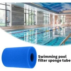 LONGZIMING Exnemel Filtre Éponge, Éponge De Cartouche Filtrante, éponge De Filtre De Piscine, Cartouche De Remplacement Lavable Réutilisable, Filtre D'éponge De Filtre De Bain à Remous (6 Pièces 7.3x10.8) -Accessoire Piscine 56760748 3