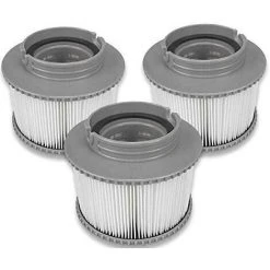 LONGZIMING Filtre MSpa,Cartouches De Filtre De Piscine,Filtre Cartouches De Rechange De Filtre MSpa Pour Baignoire,Spa,Piscine (3PCS)