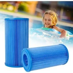 LONGZIMING DriSubt Générique Cartouches De Filtration Intex Pour Filtre Piscine,Compatible Avec Le Remplacement De La Cartouche Filtrante III FD3136 (2pcs) -Accessoire Piscine 56762267 5