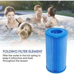 LONGZIMING DriSubt Générique Cartouches De Filtration Intex Pour Filtre Piscine,Compatible Avec Le Remplacement De La Cartouche Filtrante III FD3136 (2pcs) -Accessoire Piscine 56762273 5