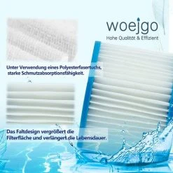 LONGZIMING Lot De 8 Cartouches Filtrantes Pour Piscine De Type VI Pour Bestway Taille 6-58323 -Accessoire Piscine 56762731 3